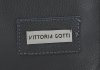 GEANȚĂ DIN PIELE shopper bag Vittoria Gotti gri V6538